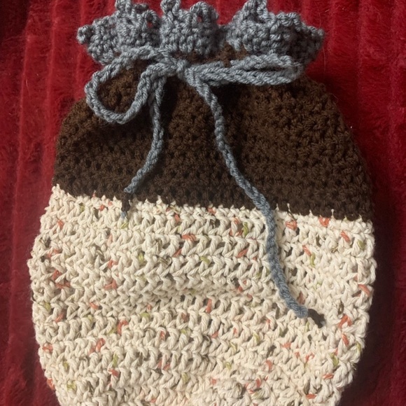 Drawstring Pouch! Perfect Market Bag! - Picture 2 of 3